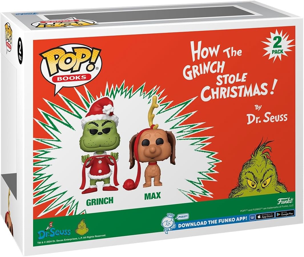 Funko Pop: El Grinch - Grinch y Max 2 Pack