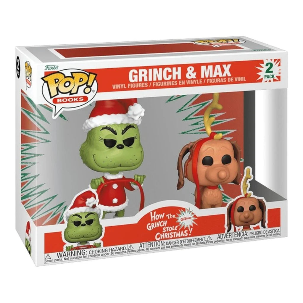 Funko Pop: El Grinch - Grinch y Max 2 Pack
