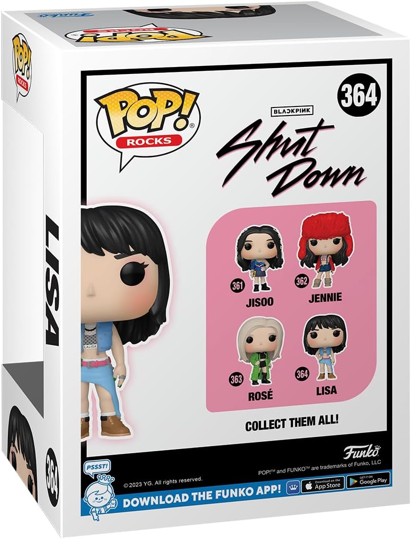 Funko Pop Rocks: Blackpink- Lisa