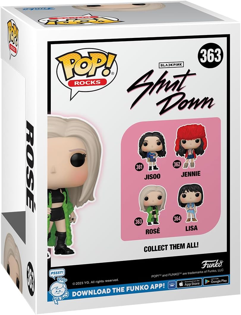 Funko Pop Rocks: Blackpink- Rosé