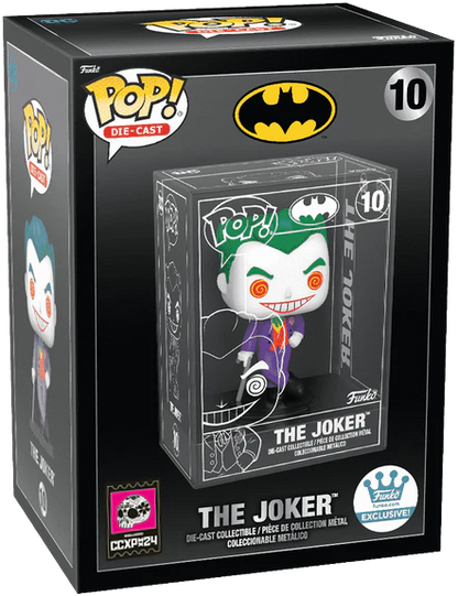 Funko Pop Die Cast Joker Metálico Exclusivo CCXP 2024