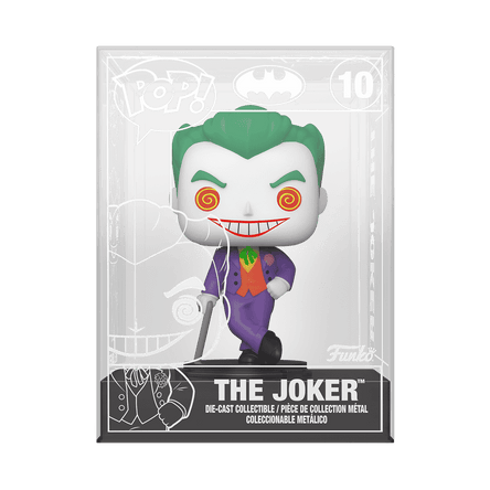 Funko Pop Die Cast Joker Metálico Exclusivo CCXP 2024