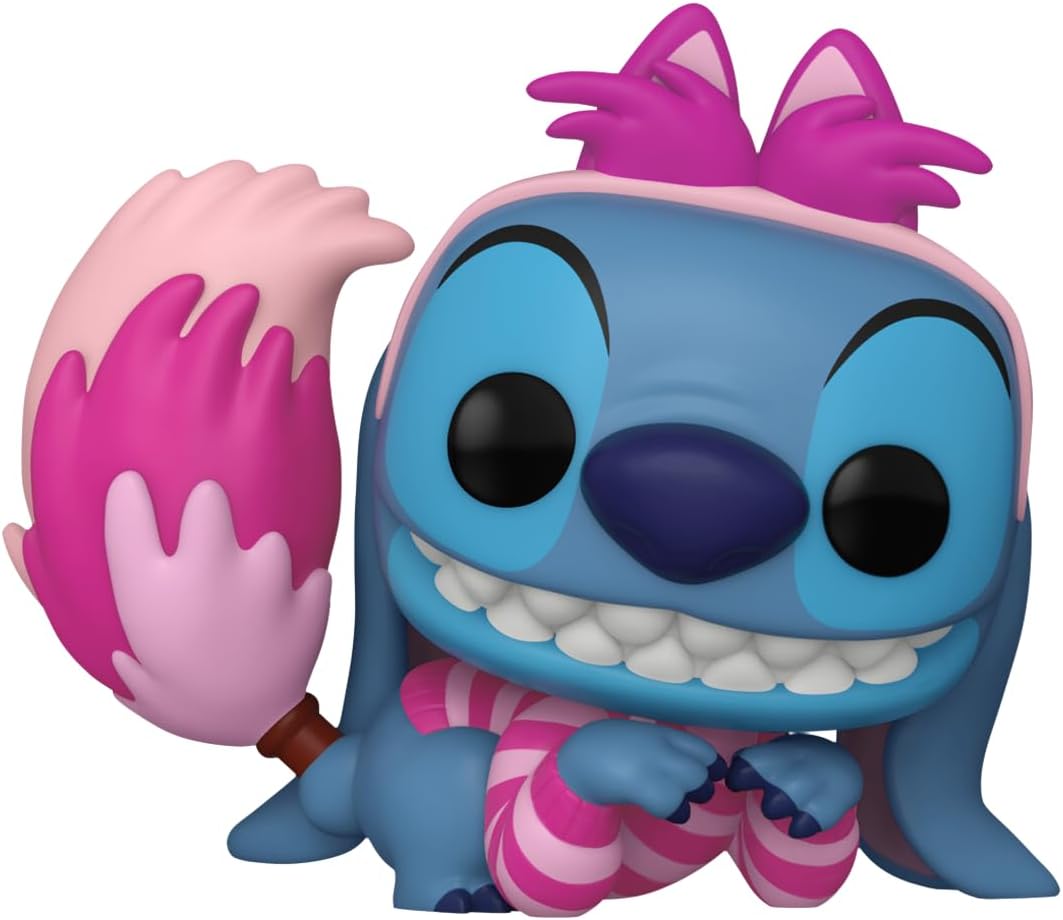 Funko Pop Disney Stich como Gato Cheshire (Alicia en País Maravillas)