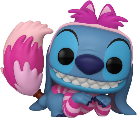 Funko Pop Disney Stich como Gato Cheshire (Alicia en País Maravillas)
