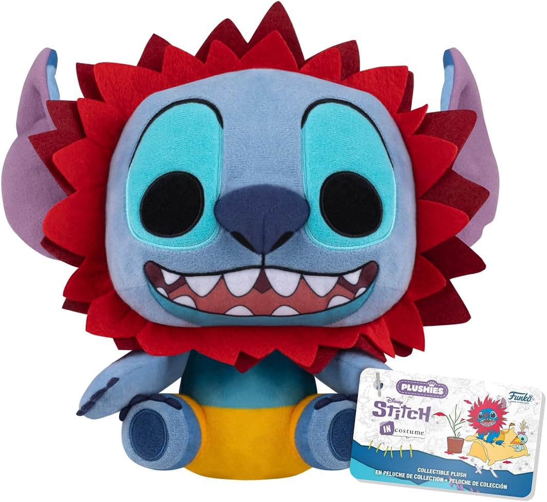 Funko Pop Disney Peluche Stitch Como Simba (El rey León)