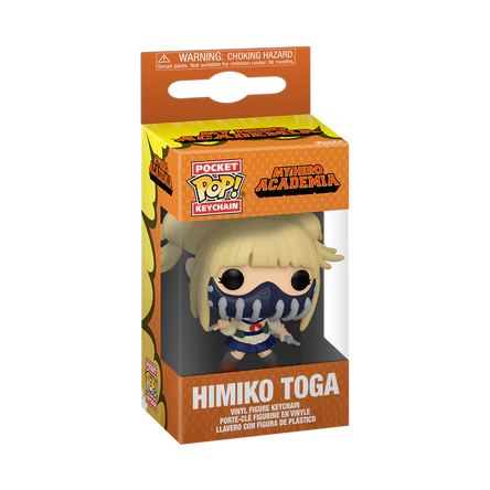 Funko Pop Llavero: My Hero Academia - Himiko Toga Con Mascara
