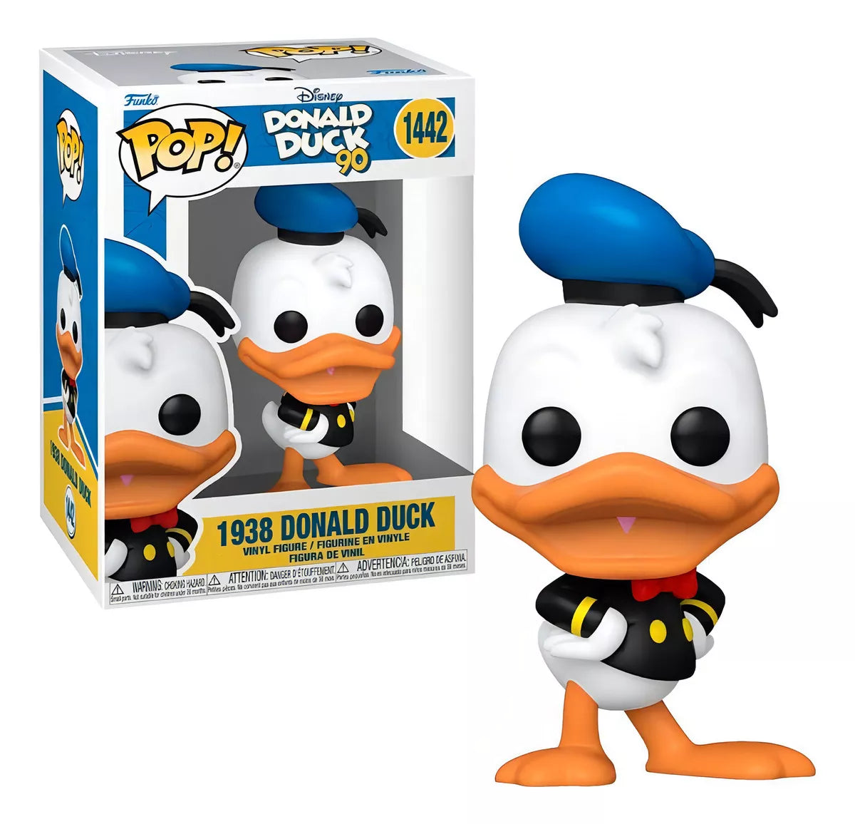 Funko Pop Disney: Pato Donald 90 Aniversario - Pato Donald 1938