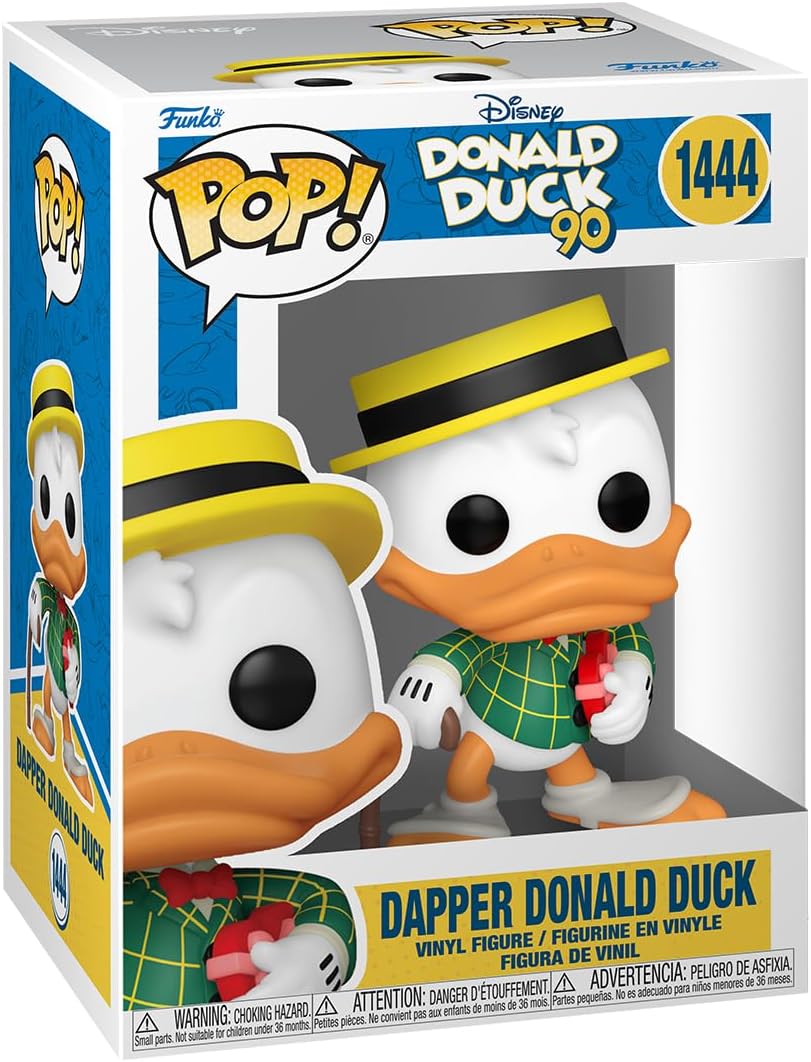 Funko Pop Disney: Pato Donald 90 Aniversario - Pato Donald Elegante