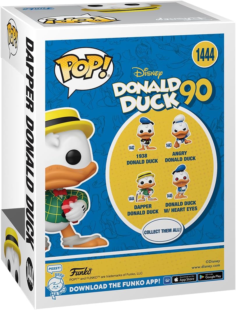 Funko Pop Disney: Pato Donald 90 Aniversario - Pato Donald Elegante