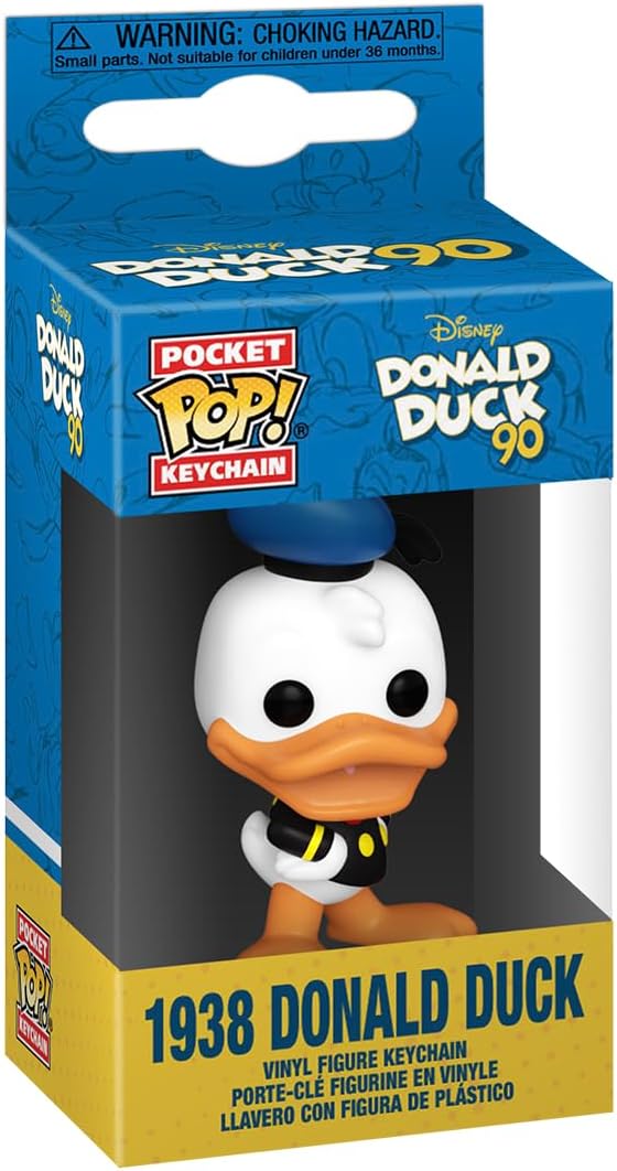 Funko Pop Llavero Disney: Pato Donald 1938