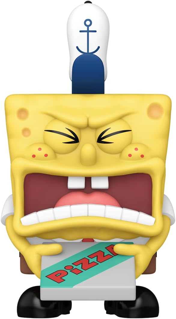 Funko Pop Animation: Bob Esponja 25 Aniversario- Bob Esponja con Pizza