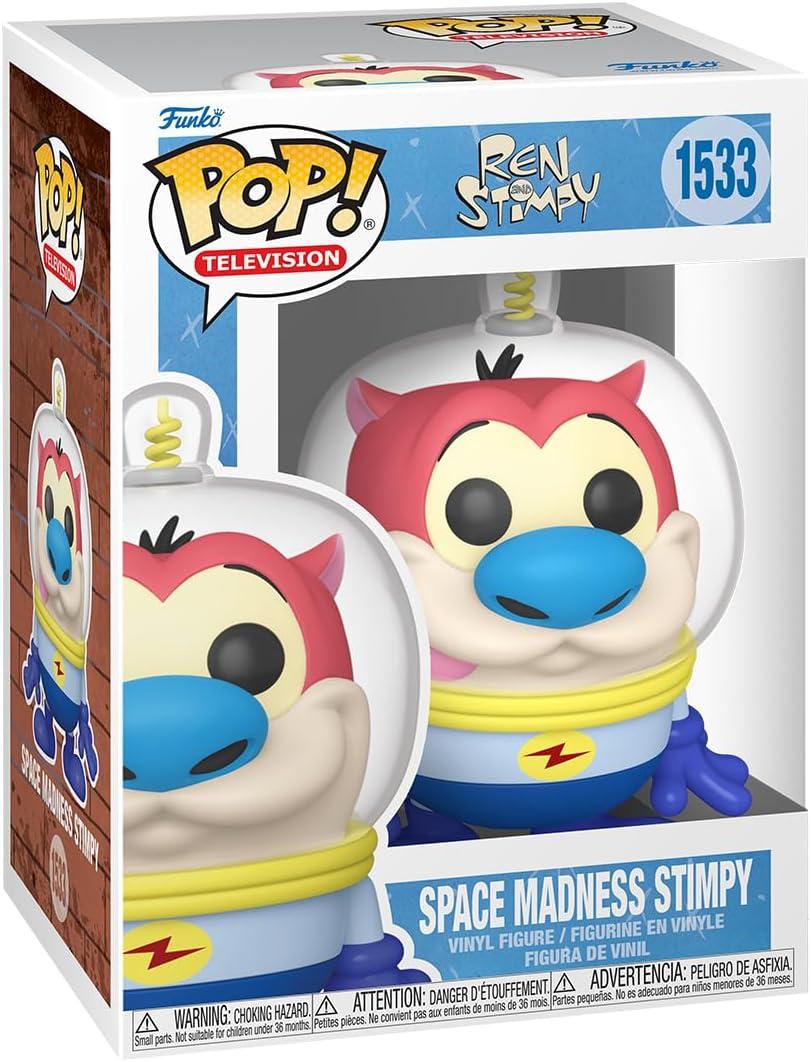 Funko Pop: Ren y Stimpy - Stimpy Traje Espacial Exclusivo