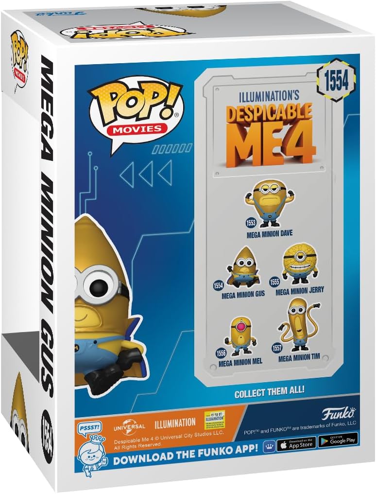 Funko Pop Movies: Mega Minion Gus (1554)