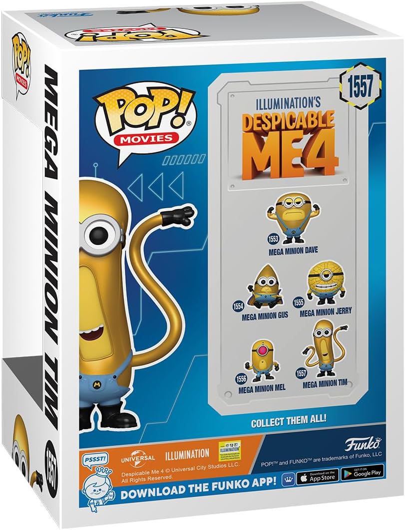 Funko Pop Movies: Mega Minion Tim (1557)