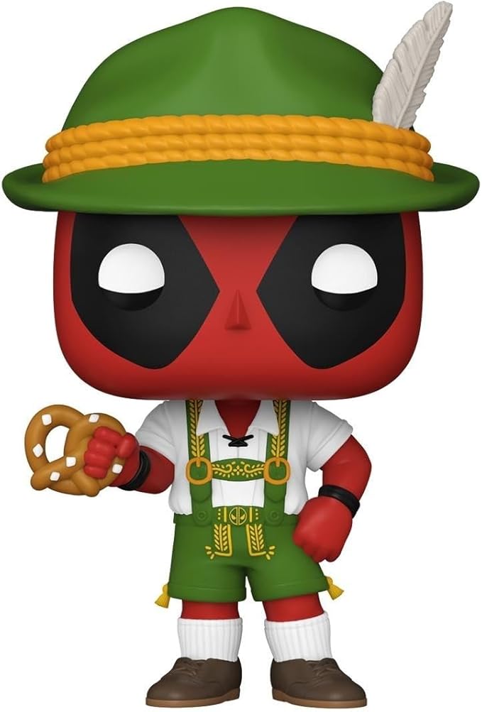 Funko Pop Marvel: Deadpool Atuendo Lederhosen