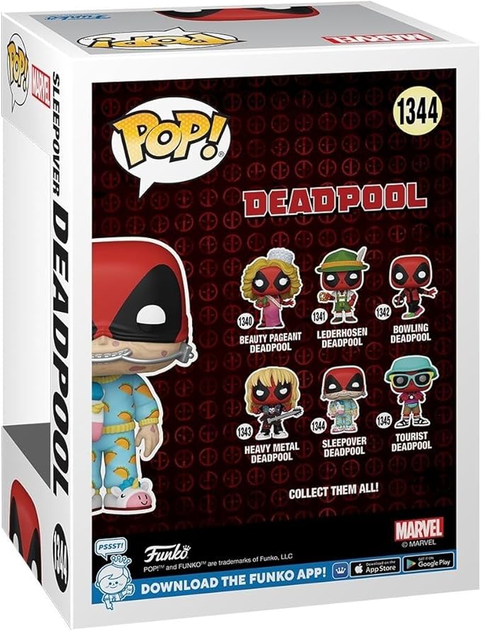Funko Pop Marvel: Deadpool en pijama
