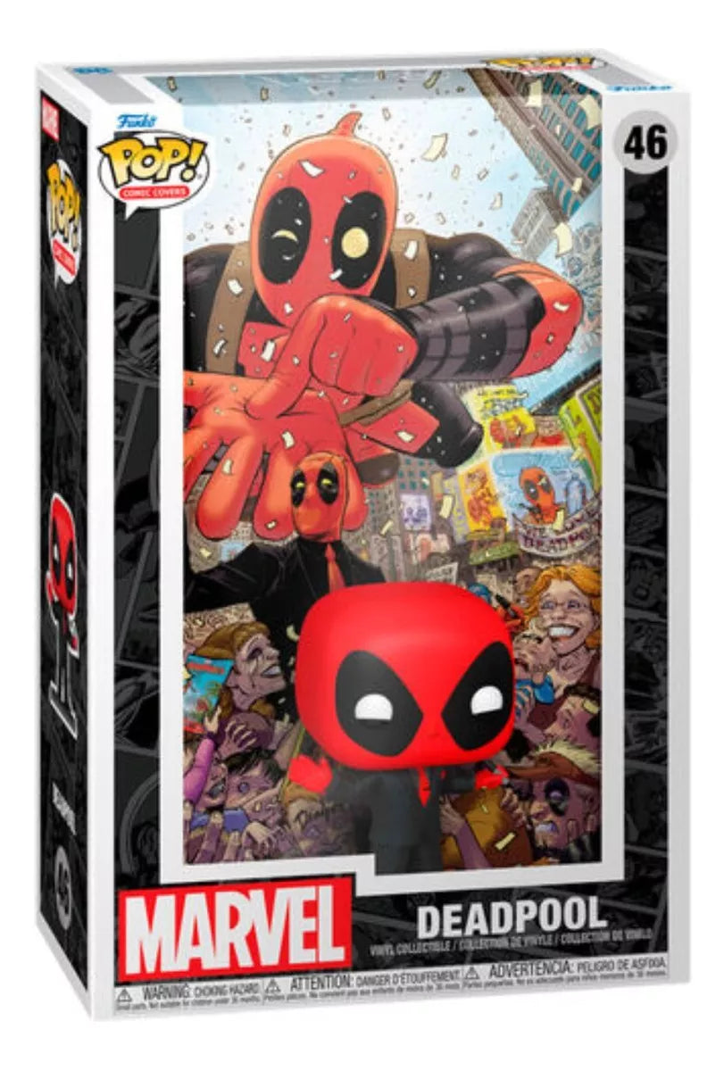 Funko Pop Cover: Deadpool 2015 - Deadpool En Traje Negro