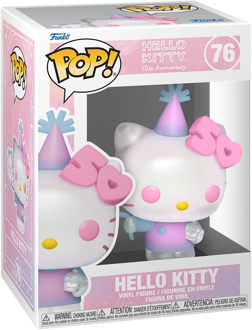 Funko Pop Sanrio: Hello Kitty 50 Aniversario - Hello Kitty Con Globos