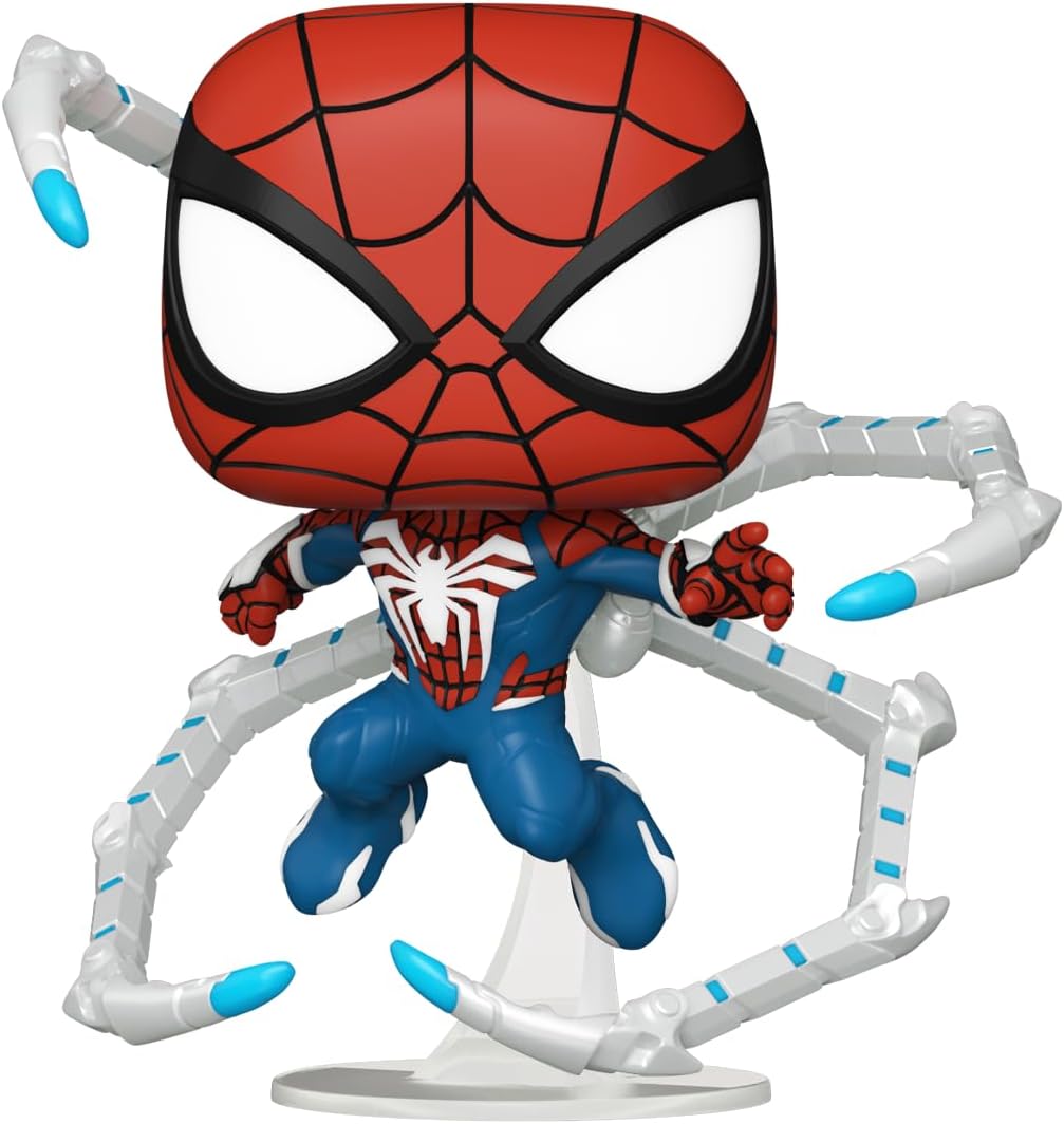 Funko Pop Games: SpiderMan 2 - Peter Parker Traje Avanzado 2.0