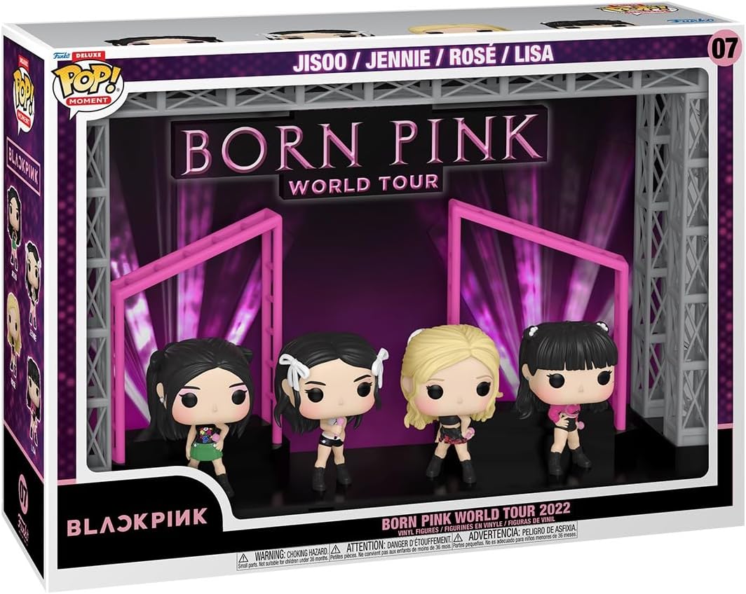 Funko Pop Moment Deluxe: Blackpink - Born Pink World Tour 4 Pack