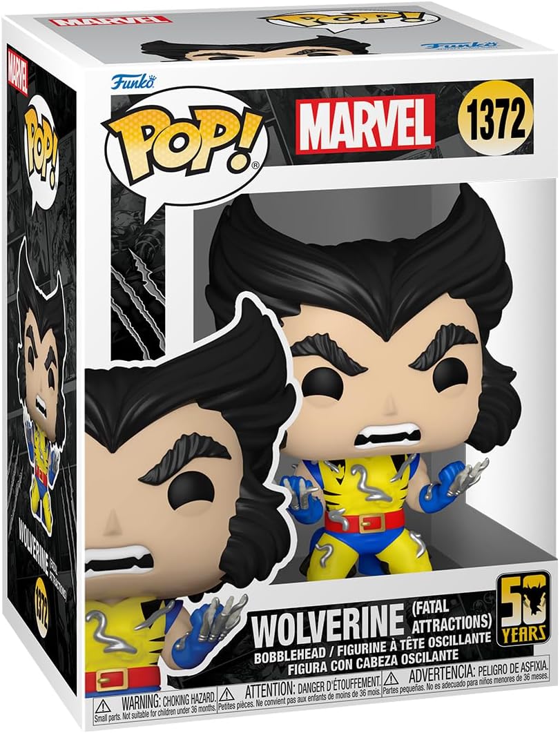 Funko Pop Marvel: Wolverine 50 Aniversario - Wolverine con Adamantium