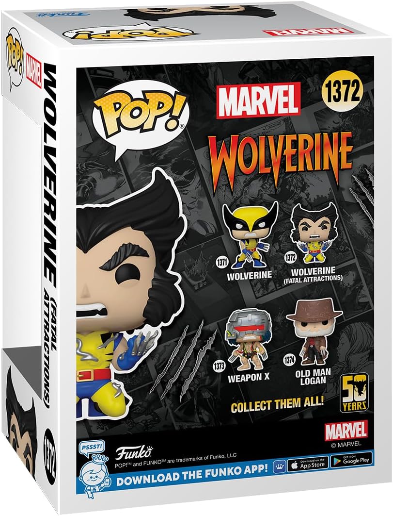 Funko Pop Marvel: Wolverine 50 Aniversario - Wolverine con Adamantium
