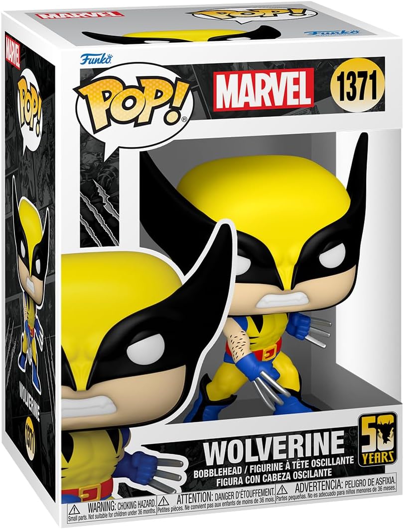 Funko Pop Marvel: Wolverine 50 Aniversario - Wolverine Classic