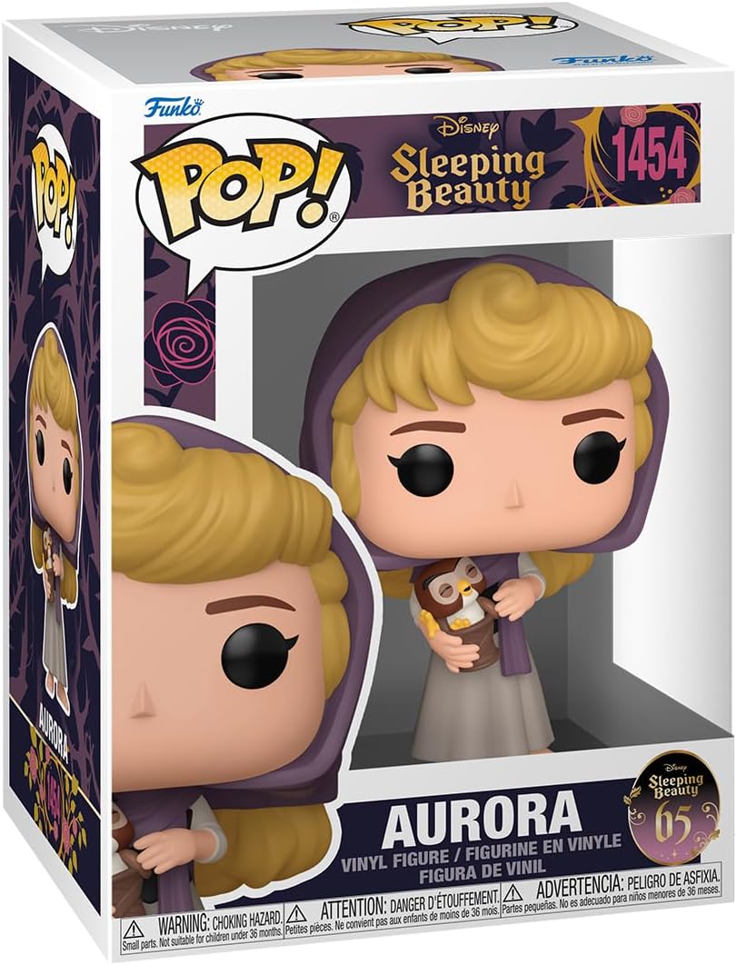 Funko Pop Disney: La Bella Durmiente 65 Aniversario - Aurora con Buho