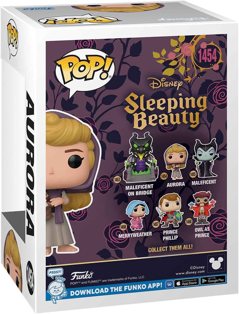 Funko Pop Disney: La Bella Durmiente 65 Aniversario - Aurora con Buho