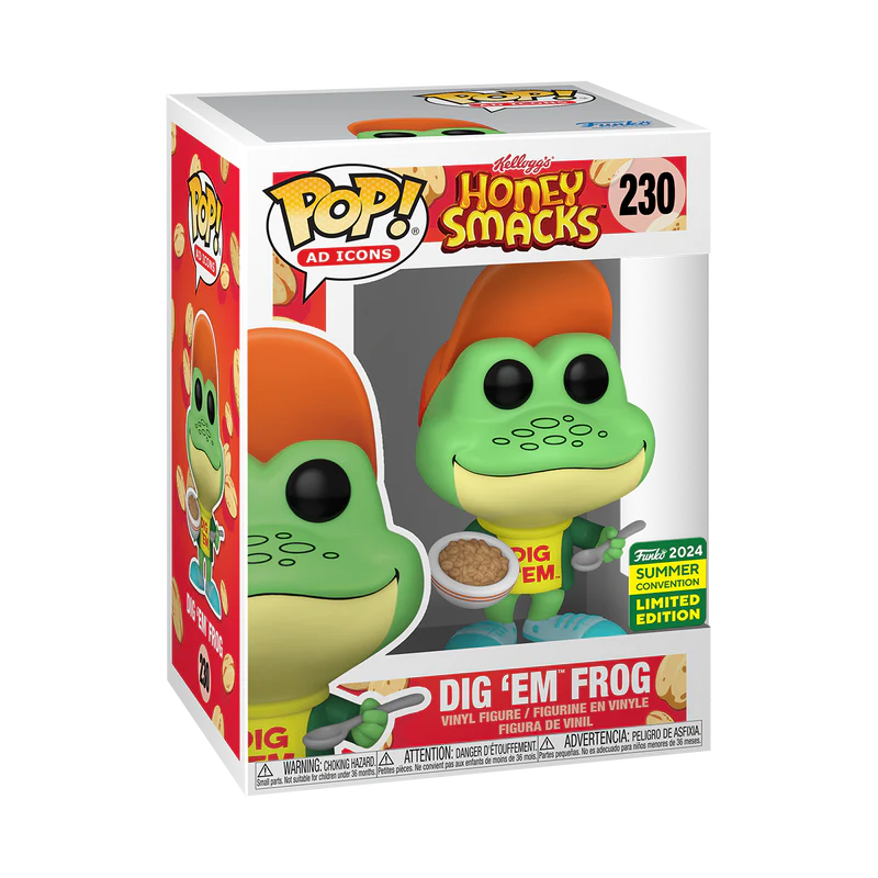 Funko Pop: Honey Smacks - Frog  Comicon 2024