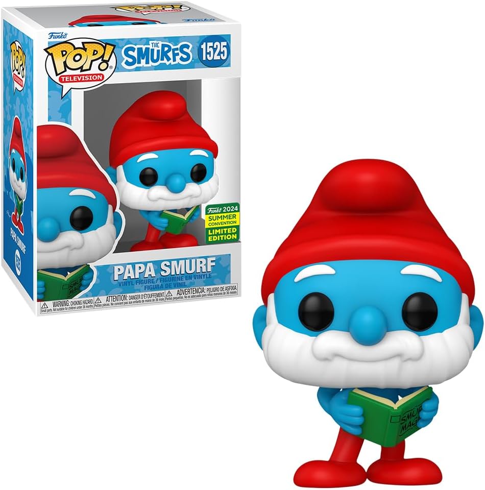 Funko Pop: Papá Pitufo Exclusivo Comicon 2024