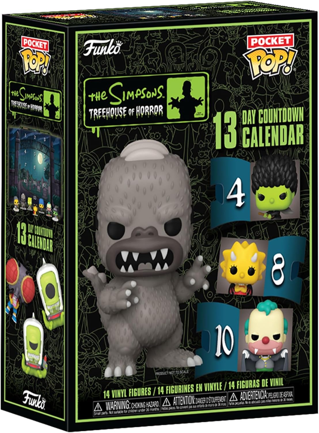 Funko Calendario de Adviento: Los Simpson La Casita Del Horror - Conteo 13 Días