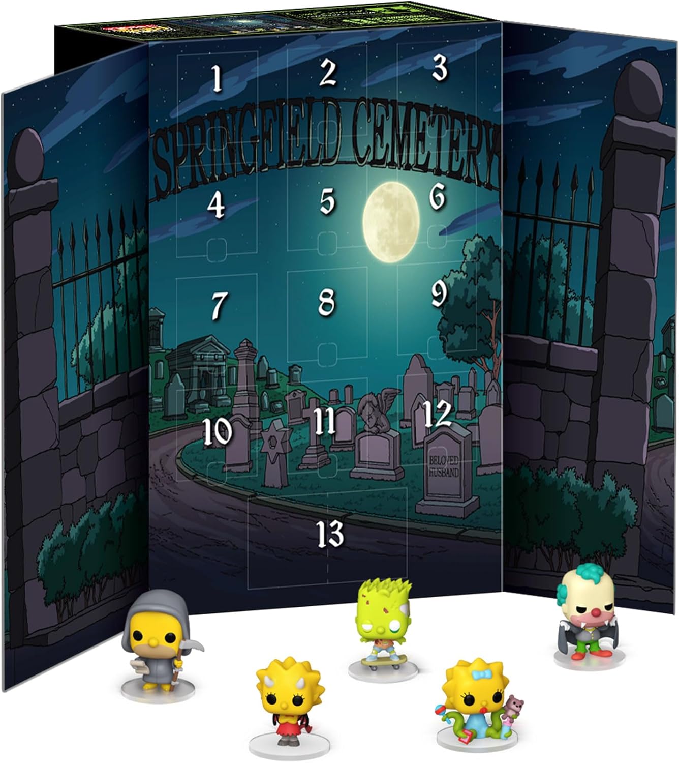 Funko Calendario de Adviento: Los Simpson La Casita Del Horror - Conteo 13 Días