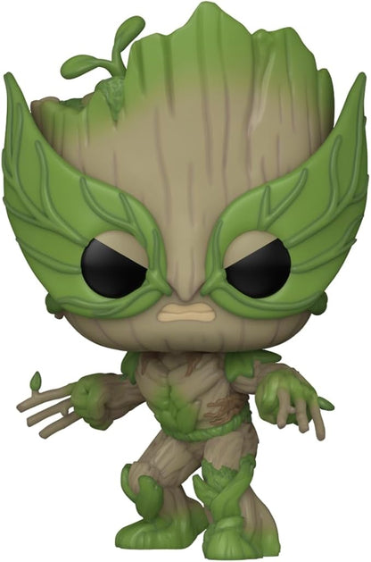Funko Pop Marvel: Todos Somos Groot - Wolverine