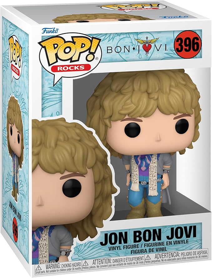 Funko Pop Rocks: Bon Jovi - Jon Bon Jovi 1980