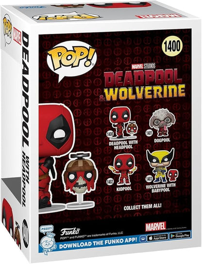 Funko Pop: Deadpool y Wolverine - Deadpool y Headpool