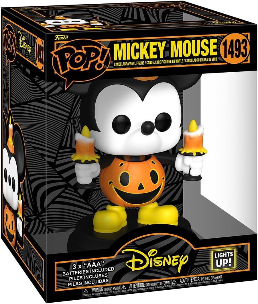 Funko Pop Disney: Mickey Disfrazado de Calabaza Electrónico 6"