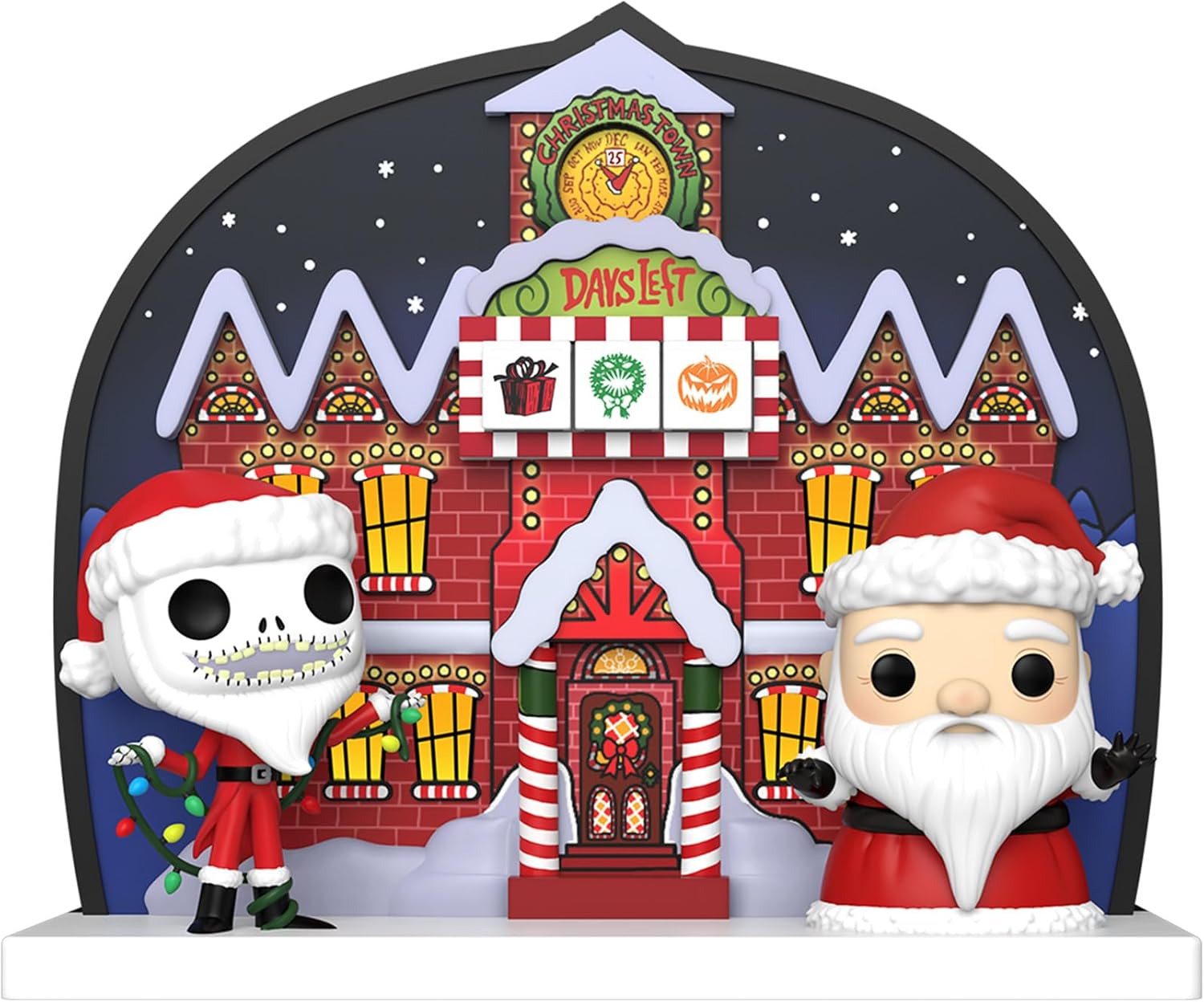 Funko Calendario de Adviento: Disney Mundo De Jack - Jack y Sus Amigos Calendario Doble Vista