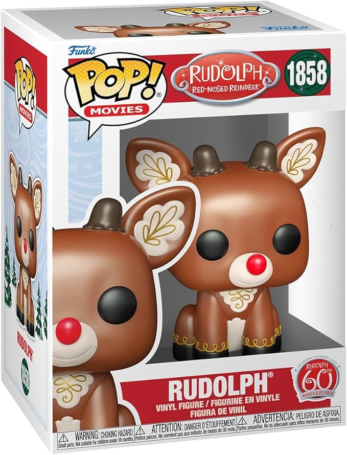 Funko Pop: 60 Aniversario - Rodolfo el Reno Sentado
