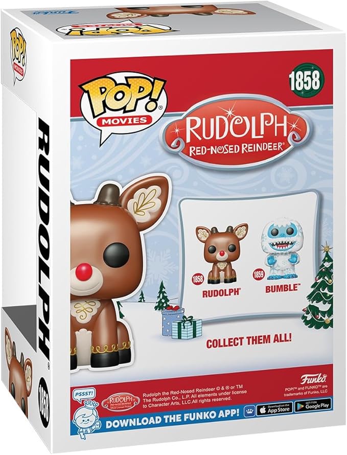 Funko Pop: 60 Aniversario - Rodolfo el Reno Sentado