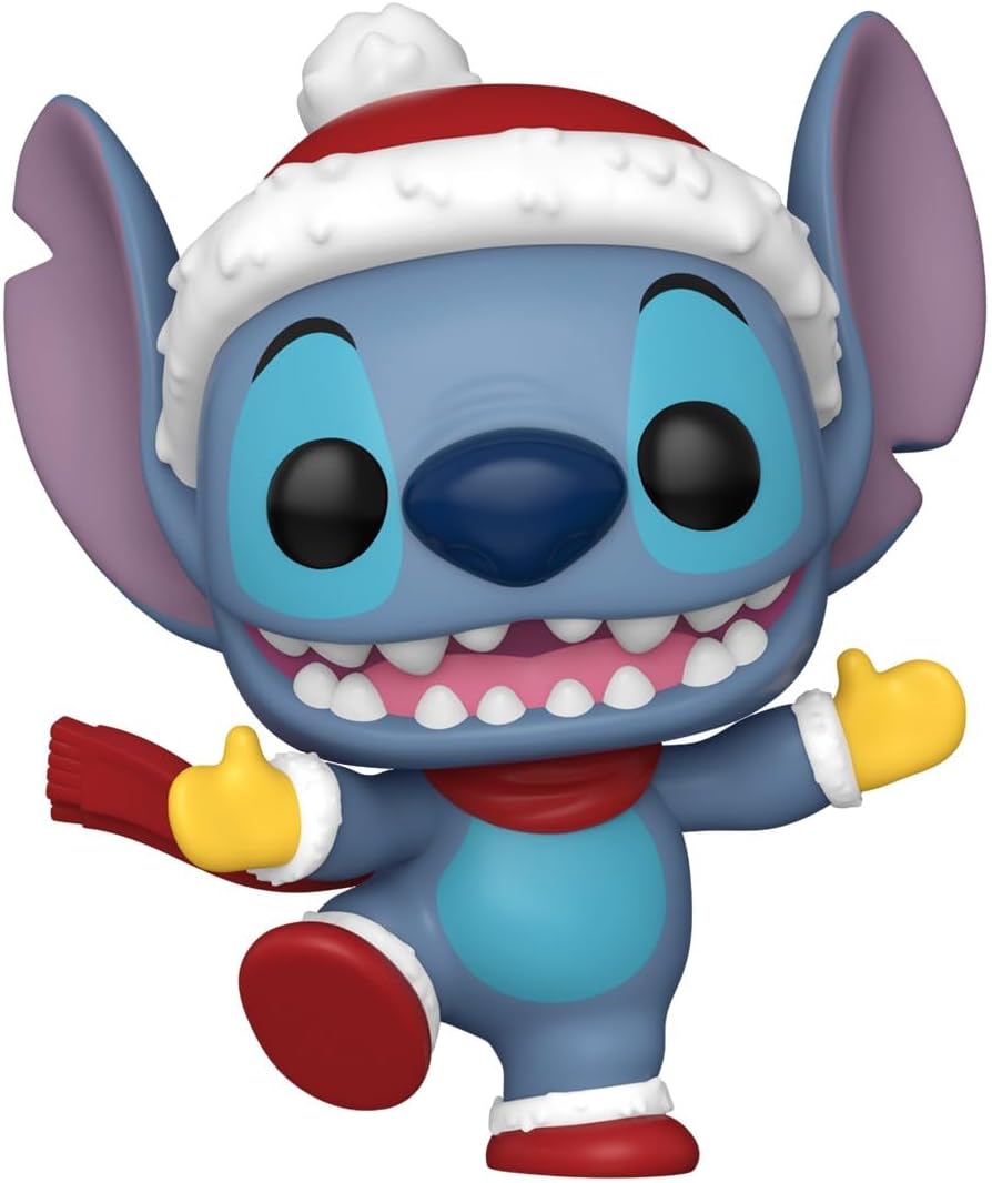 Funko Pop Disney: Lilo y Stitch Holiday - Stitch Con Gorro