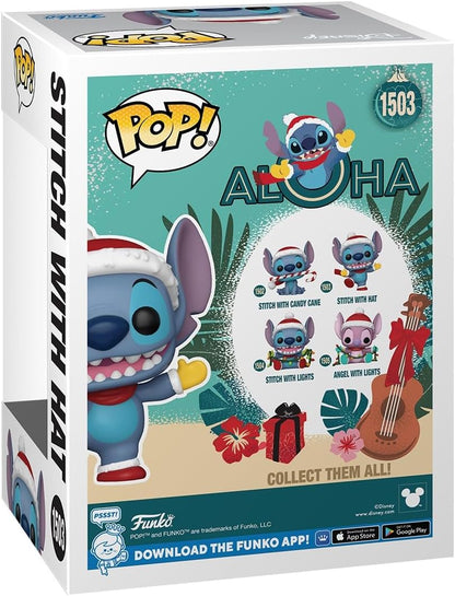 Funko Pop Disney: Lilo y Stitch Holiday - Stitch Con Luces
