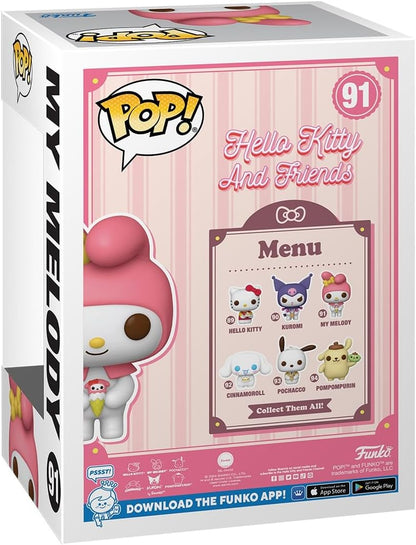 Funko Pop Sanrio: Hello Kitty- My Melody con Helado
