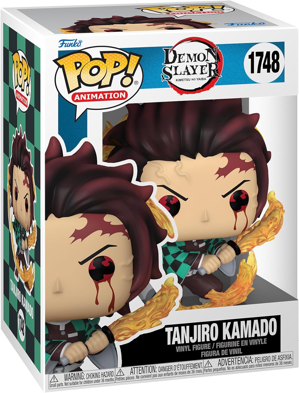 Funko Pop Animation: Demon Slayer - Tanjiro Respiración Solar