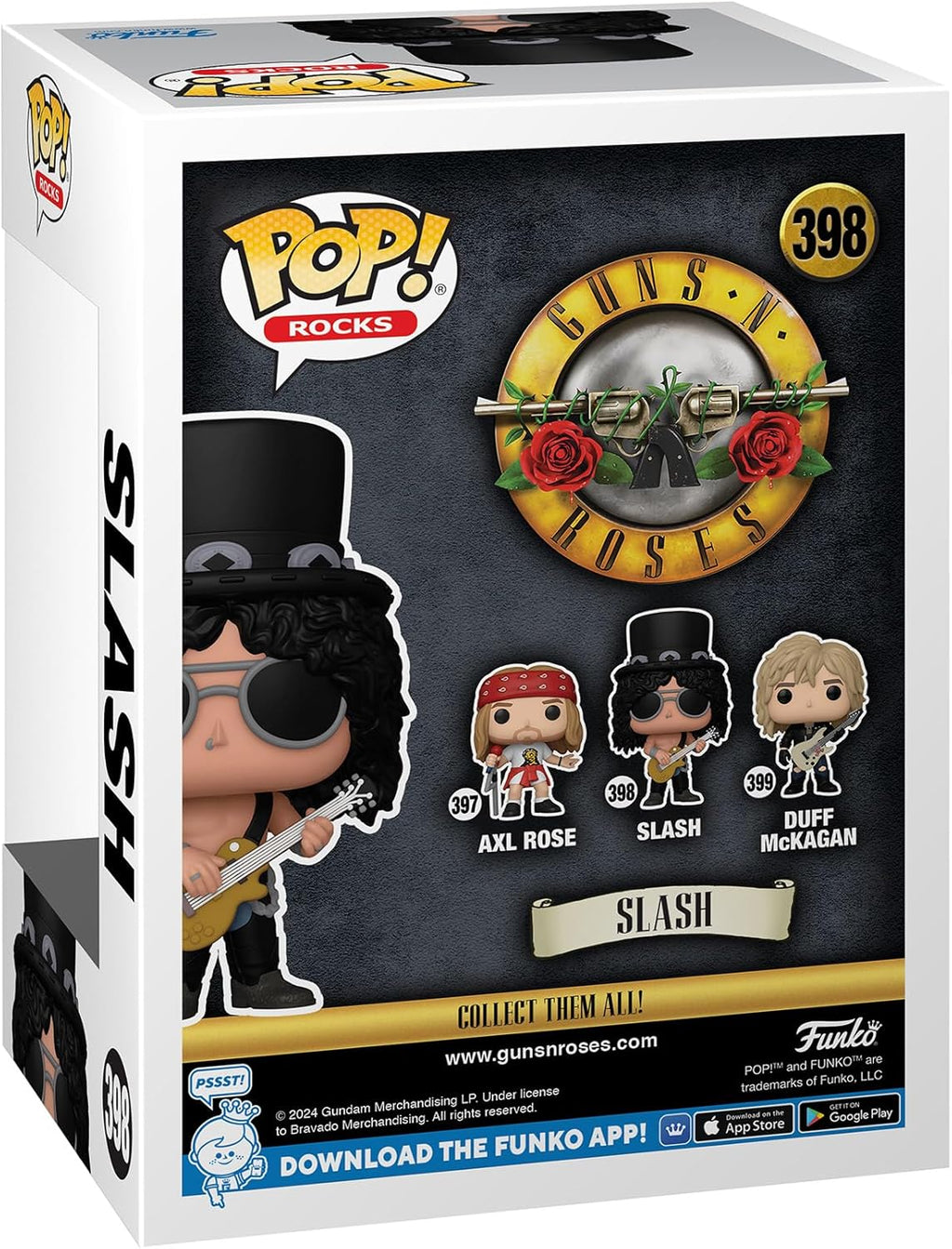 Funko Pop Rocks: Guns N Roses - Slash 1990