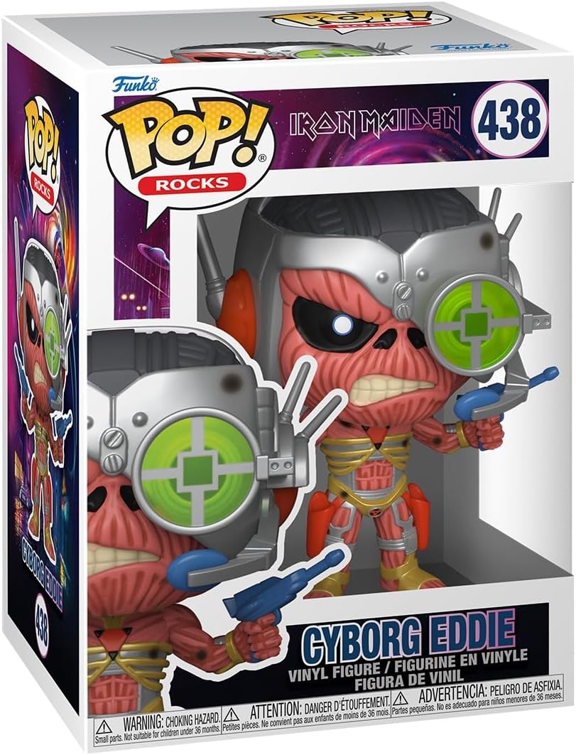 Funko Pop Rocks: Iron Maiden - Cyborg Eddie