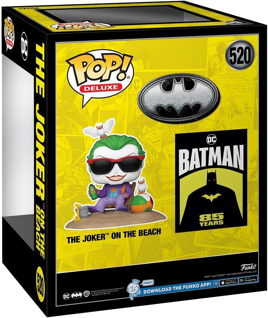 Funko Pop: DC Batman 85 Aniversario - Joker en la playa 6"