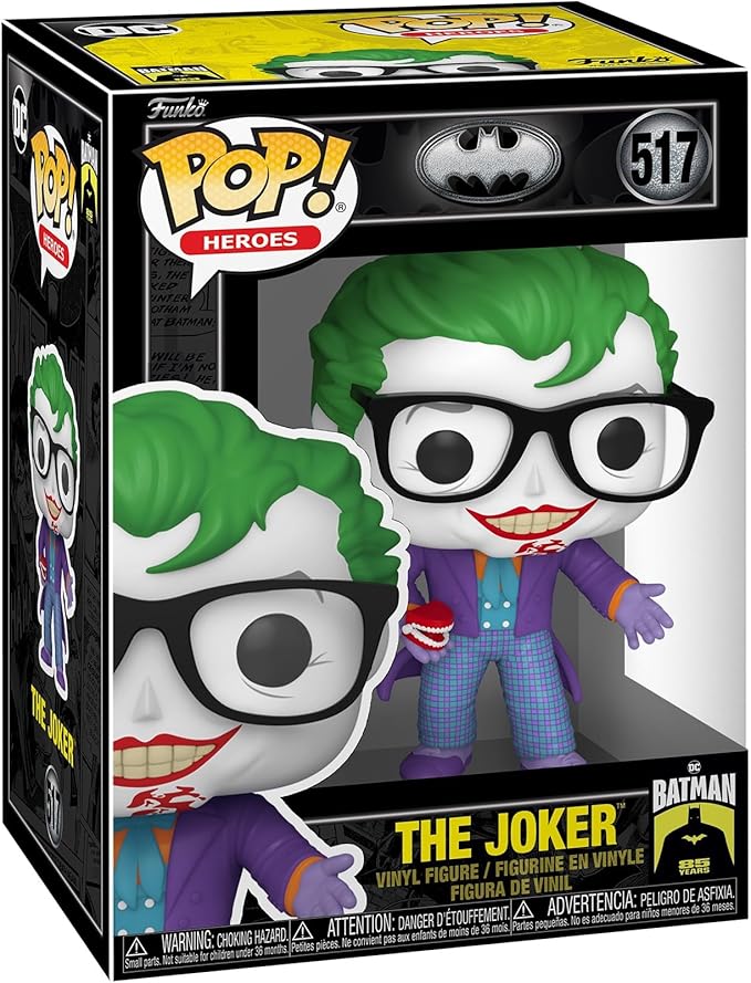 Funko Pop: DC Batman 85 Aniversario - Joker con dientes falsos