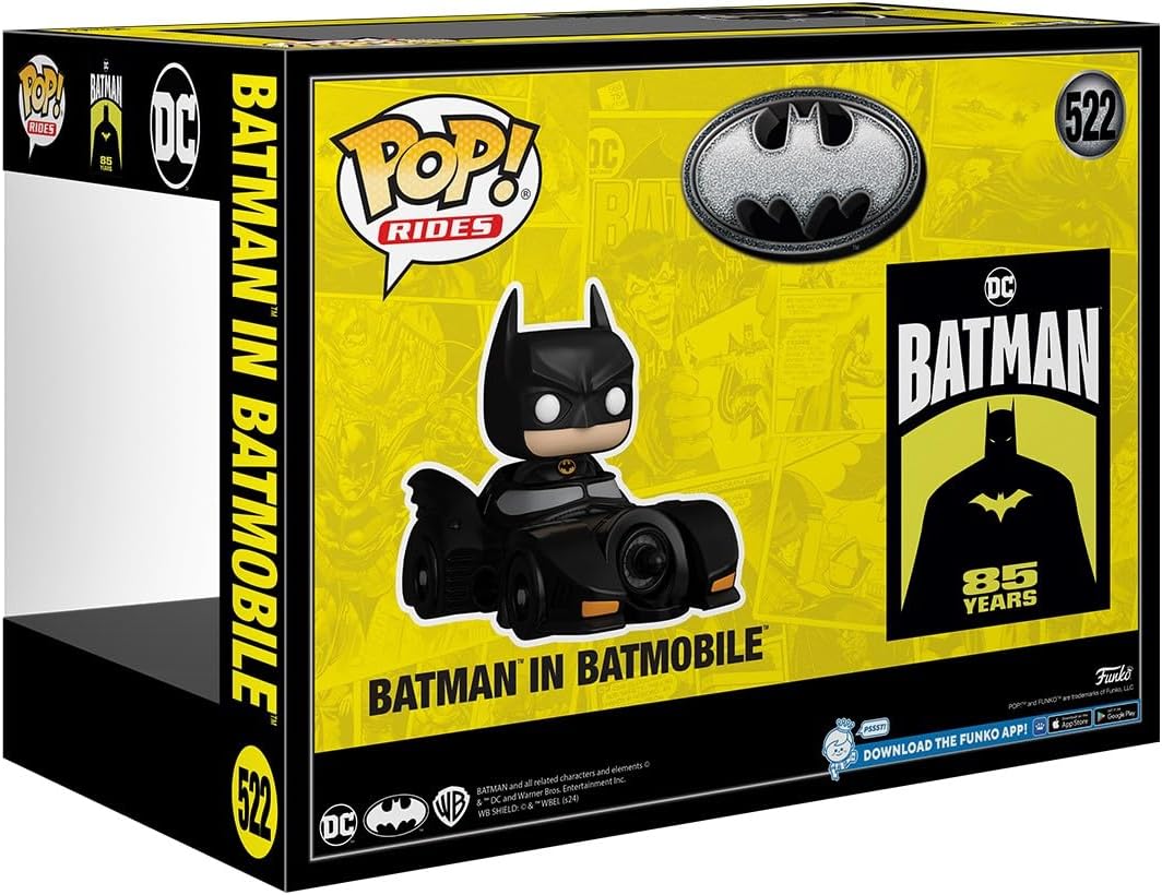 Funko Pop: DC Batman 85 Aniversario - Batman con Batimobil