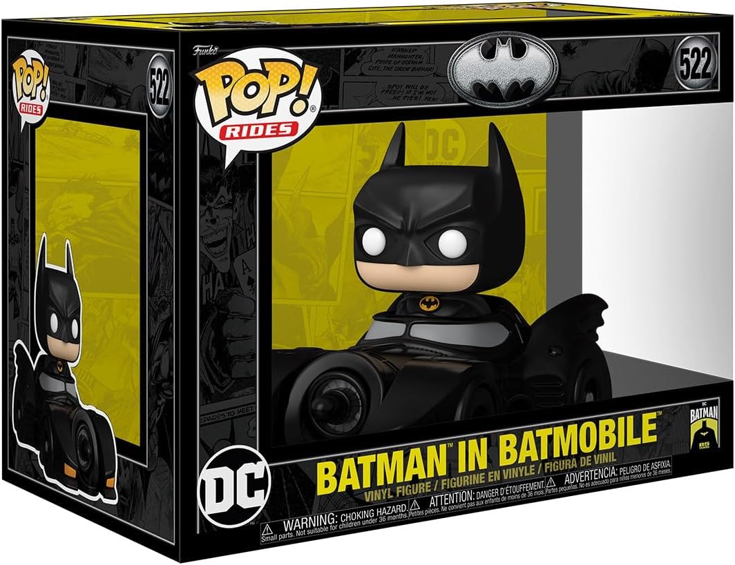 Funko Pop: DC Batman 85 Aniversario - Batman con Batimobil